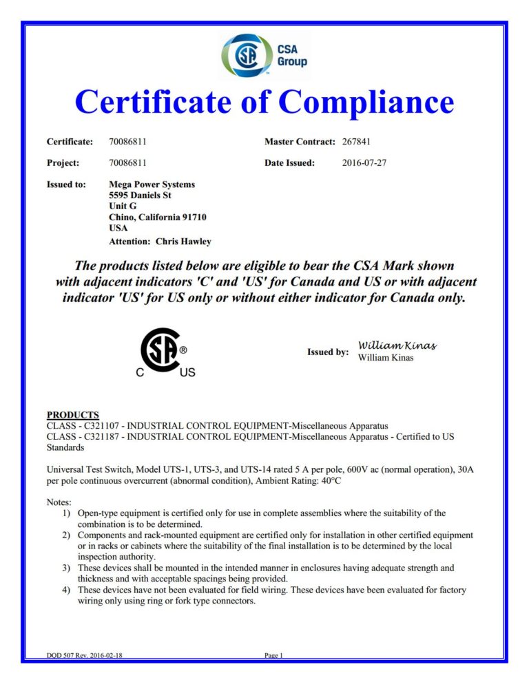 Certificate - ECTI